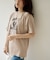【Noka】フォトプリントロゴ半袖Tシャツ