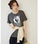 【Noka】フォトプリントロゴ半袖Tシャツ