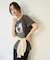 【Noka】フォトプリントロゴ半袖Tシャツ