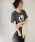 【Noka】フォトプリントロゴ半袖Tシャツ