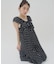 【umm.】ギャザーリボン使いサロペット