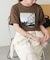 【Enlude】モノクロフォトTシャツ《ユニセックス》