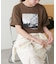 【Enlude】モノクロフォトTシャツ《ユニセックス》