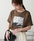 【Enlude】モノクロフォトTシャツ《ユニセックス》