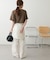 【Enlude】モノクロフォトTシャツ《ユニセックス》