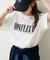 【Enlude/着回し抜群◎】フレンチロゴTシャツ《ユニセックス》