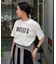 【Enlude/着回し抜群◎】フレンチロゴTシャツ《ユニセックス》