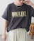 【Enlude/着回し抜群◎】フレンチロゴTシャツ《ユニセックス》