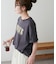 【Enlude/着回し抜群◎】フレンチロゴTシャツ《ユニセックス》