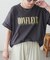 【Enlude/着回し抜群◎】フレンチロゴTシャツ《ユニセックス》