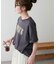 【Enlude/着回し抜群◎】フレンチロゴTシャツ《ユニセックス》