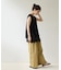 【Noka/WEB限定】カットジョーゼットプレートTシャツ