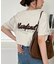 【Enlude】サガラ刺繍ロゴTシャツ《ユニセックス》