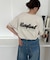 【Enlude】サガラ刺繍ロゴTシャツ《ユニセックス》