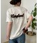 【Enlude】サガラ刺繍ロゴTシャツ《ユニセックス》