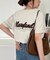 【Enlude】サガラ刺繍ロゴTシャツ《ユニセックス》