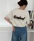 【Enlude】サガラ刺繍ロゴTシャツ《ユニセックス》