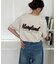 【Enlude】サガラ刺繍ロゴTシャツ《ユニセックス》