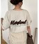 【Enlude】サガラ刺繍ロゴTシャツ《ユニセックス》