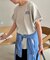 【Enlude】サガラ刺繍ロゴTシャツ《ユニセックス》