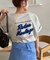 【Enlude】サガラ刺繍ロゴTシャツ《ユニセックス》