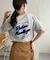 【Enlude】サガラ刺繍ロゴTシャツ《ユニセックス》