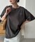 【Enlude】サガラ刺繍ロゴTシャツ《ユニセックス》
