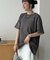 【Enlude】サガラ刺繍ロゴTシャツ《ユニセックス》