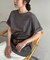 【Enlude】サガラ刺繍ロゴTシャツ《ユニセックス》