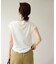 【Noka】シャイニーリブドレープTシャツ