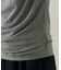 【Noka】シャイニーリブドレープTシャツ