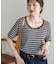 リブUネックTシャツ