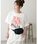 【Enlude】メッセージロゴフォトTシャツ《ユニセックス》