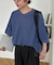 【Enlude】ワッフルヘンリードロストTシャツ《ユニセックス》