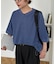 【Enlude】ワッフルヘンリードロストTシャツ《ユニセックス》
