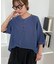 【Enlude】ワッフルヘンリードロストTシャツ《ユニセックス》
