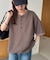 【Enlude】ワッフルヘンリードロストTシャツ《ユニセックス》