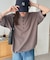 【Enlude】ワッフルヘンリードロストTシャツ《ユニセックス》