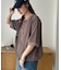 【Enlude】ワッフルヘンリードロストTシャツ《ユニセックス》