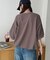 【Enlude】ワッフルヘンリードロストTシャツ《ユニセックス》