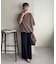 【Enlude】ワッフルヘンリードロストTシャツ《ユニセックス》