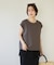 【Noka】後ろレーススリットTシャツ