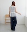 花柄シアーベスト