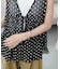 花柄シアーベスト