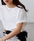 ラインストーンロゴTシャツ