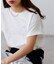 ラインストーンロゴTシャツ