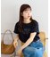 ラインストーンロゴTシャツ