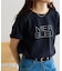 ラインストーンロゴTシャツ