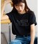 ラインストーンロゴTシャツ