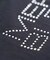 ラインストーンロゴTシャツ